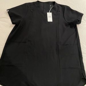 Figs maternity nursing compatible scrubs top